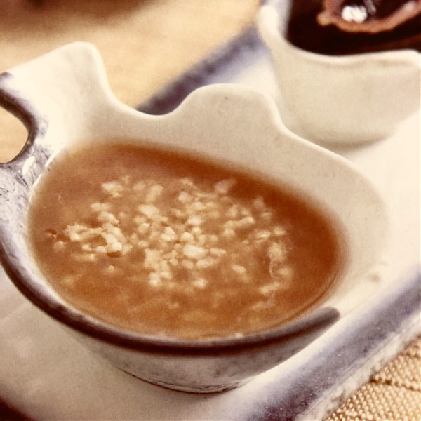 Tasty Chinese Ginger Basil Congee 