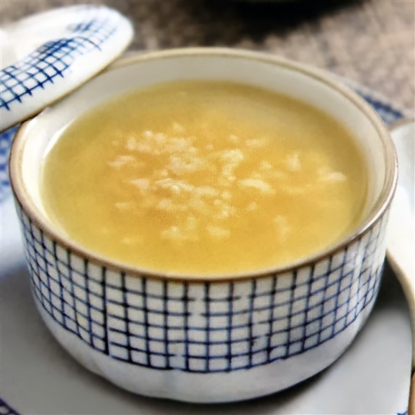 Chinese Medicinal Congee Served For Dinner