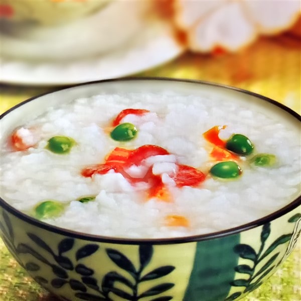 Delicious Chinese Sausage (Lap Cheong) Congee