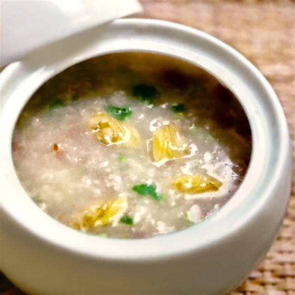 Delicious Chinese Clam Congee