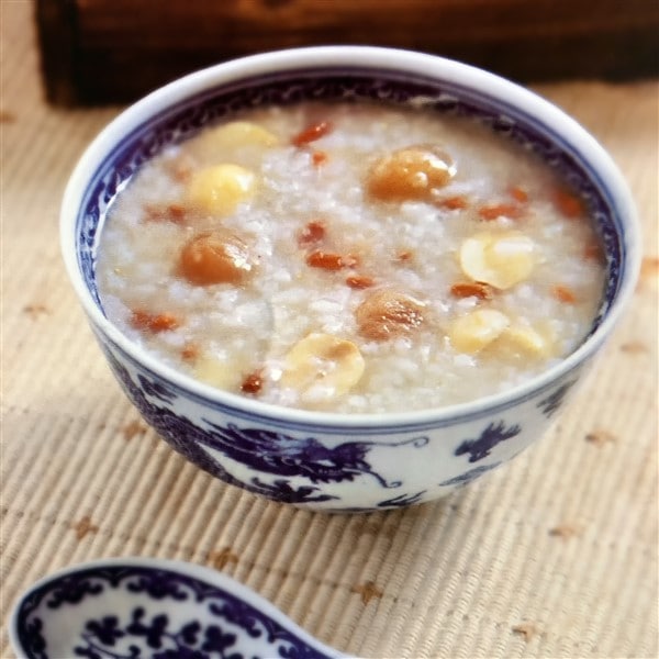 Chinese Longan Congee