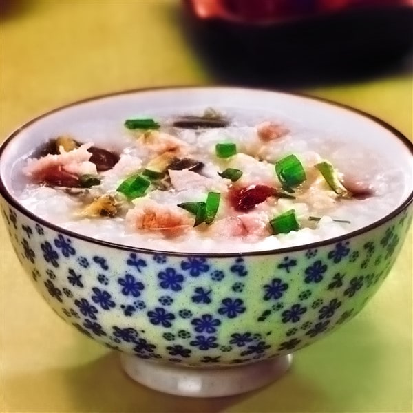 Tasty Chinese Pork And Century Egg Congee
