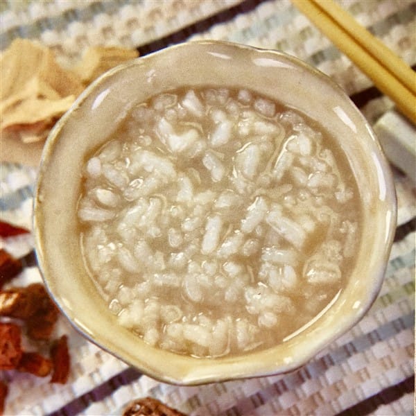 Fresh Chinese Red Sage (Danshen) Congee