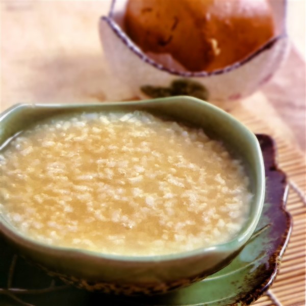 Fresh Chinese Mint Congee