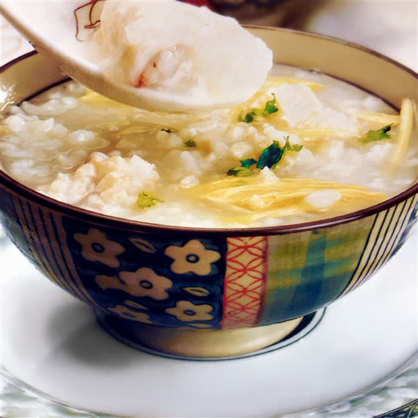 Fresh Chinese Squid Congee