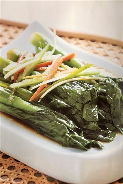 Dim Sum Vegetables: Choy Sum With Oyster Sauce