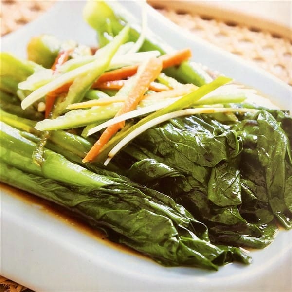 Dim Sum Vegetables: Choy Sum With Oyster Sauce