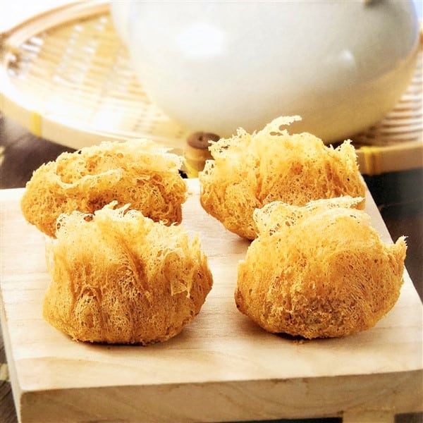 Crispy Chinese Wu Gok Taro Puffs Served In The Morning Dim Sum