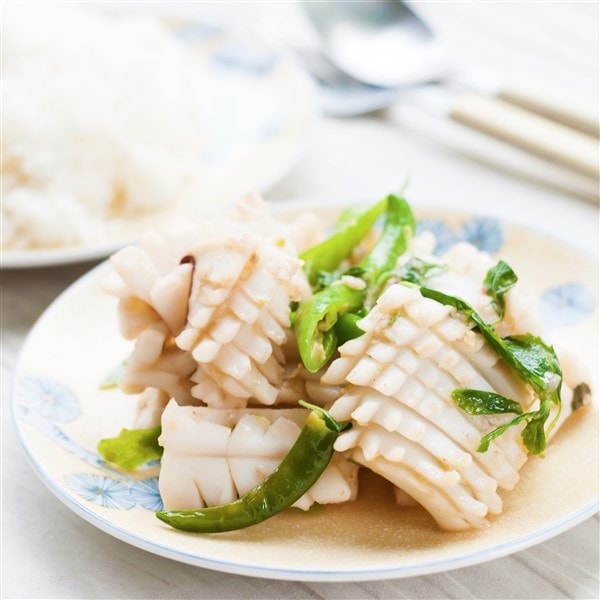 Tender Chinese Yum Cha Squid Tentacles