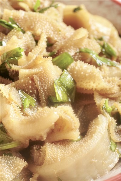 Ginger Tripe Served At Chinese Dim Sum