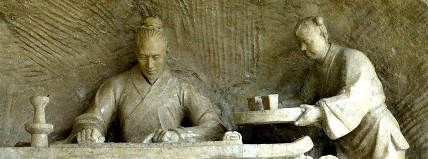Statue Of Zhang Zhongjing, The Creator Of Dumplings