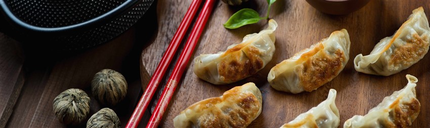 Savoury Pork Dumplings At Dim Sum