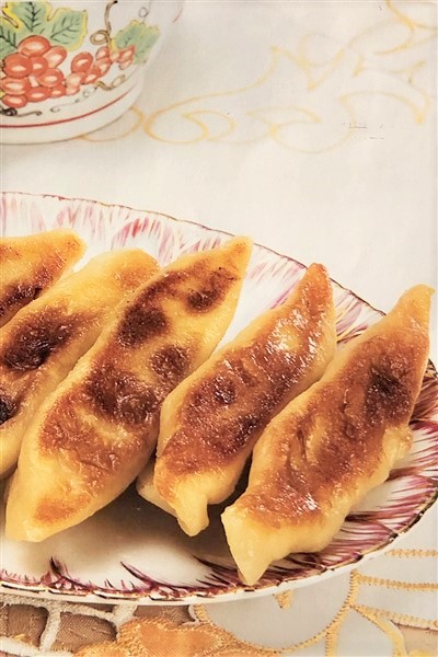 Chinese Three Delicacies' Potstickers, Also Known As Guo Tie
