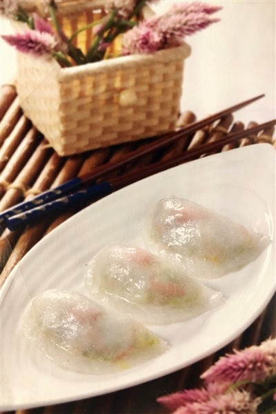 Delicious Chinese Vegetarian Fun Guo Dim Sum